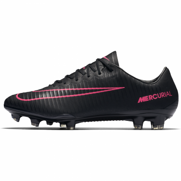 NIKE MERCURIAL VAPOR XI FG KOPAČKY PÁNSKÉ - Černá, Růžová č.5