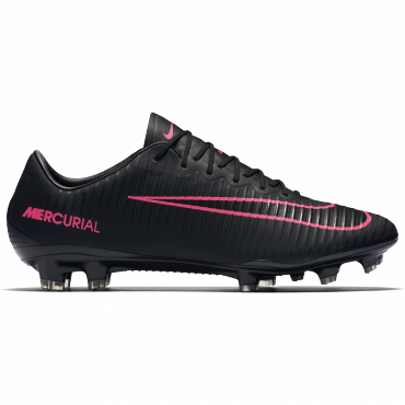 NIKE MERCURIAL VAPOR XI FG KOPAČKY PÁNSKÉ - Černá, Růžová č.1