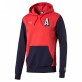 PUMA ARSENAL FC BIG A HOODY MIKINA PÁNSKÁ - Červená č.4