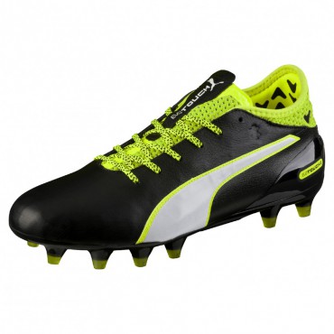 PUMA evoTOUCH 2 FG KOPAČKY PÁNSKÉ - Černá, Žlutá č.4