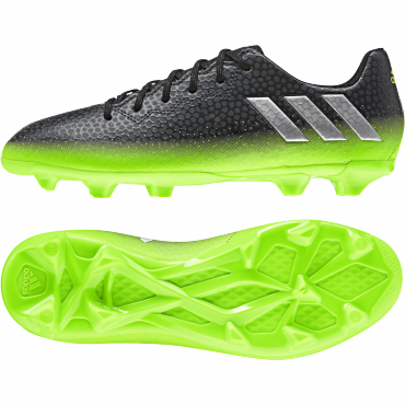 ADIDAS MESSI 16.3 FG KOPAČKY DĚTSKÉ - Černá, Zelená č.1