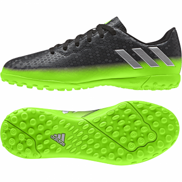 ADIDAS MESSI 16.4 TF TURFY DĚTSKÉ - Černá, Zelená č.1