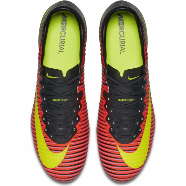 NIKE MERCURIAL VAPOR XI FG KOPAČKY PÁNSKÉ - Červená, Černá č.4