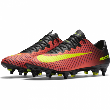 NIKE MERCURIAL VAPOR XI SG-PRO KOPAČKY PÁNSKÉ - Červená, Černá č.3