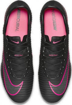 NIKE MERCURIAL VAPOR XI SG-PRO KOPAČKY PÁNSKÉ - Černá, Růžová č.4