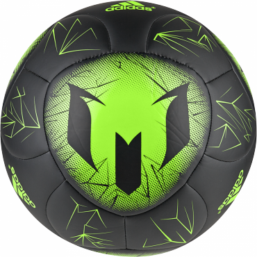 ADIDAS MESSI Q4 FOTBALOVÝ MÍČ - Černá, Neon zelená č.1