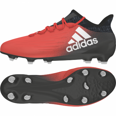 ADIDAS X 16.1 FG KOPAČKY PÁNSKÉ - Červená, Černá č.1