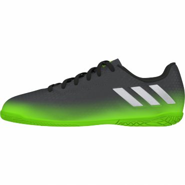 ADIDAS MESSI 16.4 IN J SÁLOVKY DĚTSKÉ - Černá, Neon zelená č.13