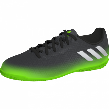 ADIDAS MESSI 16.4 IN J SÁLOVKY DĚTSKÉ - Černá, Neon zelená č.14