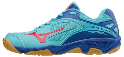 MIZUNO LIGHTNING STAR Z2 VOLEJBAL BOTY DĚTSKÉ - Světle modrá č.1