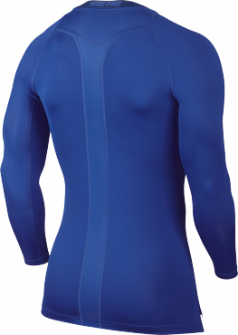 NIKE M NP TOP COMP LS CREW THERMO TRIKO DLOUHÝ RUKÁV PÁNSKÉ - Modrá č.2