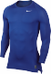 NIKE M NP TOP COMP LS CREW THERMO TRIKO DLOUHÝ RUKÁV PÁNSKÉ - Modrá č.1