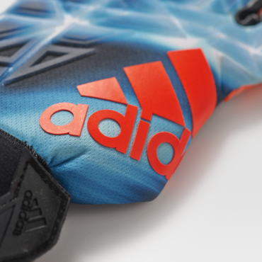 ADIDAS ACE TRANS PRO MANUEL NEUER BRANKÁŘSKÉ RUKAVICE - Modrá, Oranžová č.3