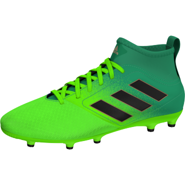 ADIDAS ACE 17.3 PRIMEMESH FG JR KOPAČKY DĚTSKÉ - Zelená, Neon zelená č.14