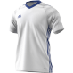 ADIDAS TIRO 17 DRES KRÁTKÝ RUKÁV PÁNSKÝ - Bílá, Modrá č.3
