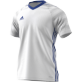 ADIDAS TIRO 17 DRES KRÁTKÝ RUKÁV PÁNSKÝ - Bílá, Modrá č.4
