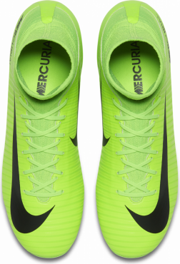 NIKE JR MERCURIAL SUPERFLY V FG KOPAČKY DĚTSKÉ - Neon žlutá č.4