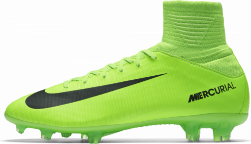 NIKE JR MERCURIAL SUPERFLY V FG KOPAČKY DĚTSKÉ - Neon žlutá č.6