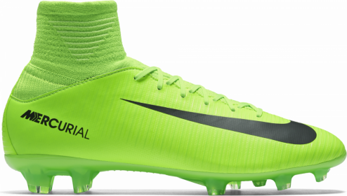 NIKE JR MERCURIAL SUPERFLY V FG KOPAČKY DĚTSKÉ - Neon žlutá č.1