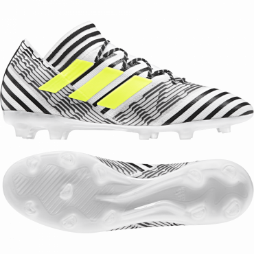 ADIDAS NEMEZIZ 17.2 FG KOPAČKY PÁNSKÉ - Bílá, Černá č.10