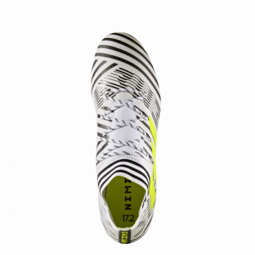 ADIDAS NEMEZIZ 17.2 FG KOPAČKY PÁNSKÉ - Bílá, Černá č.12