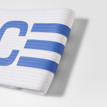 ADIDAS CAPTAIN ARMBAND KAPITÁNSKÁ PÁSKA - Bílá, Modrá č.5