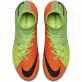 NIKE JR HYPERVENOM PHANTOM 3 DF FG KOPAČKY DĚTSKÉ - Černá, Neon zelená č.4