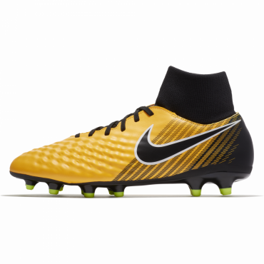 NIKE MAGISTA ONDA II DF FG KOPAČKY PÁNSKÉ - Oranžová, Černá č.5