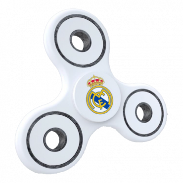 SPINNER REAL MADRID - Bílá č.1