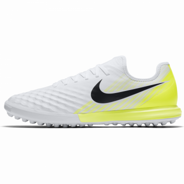 NIKE MAGISTAX FINALE II TF TURFY PÁNSKÉ - Bílá, Neon žlutá č.5