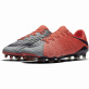 NIKE HYPERVENOM PHANTOM III FG KOPAČKY - Červená, Šedá č.3