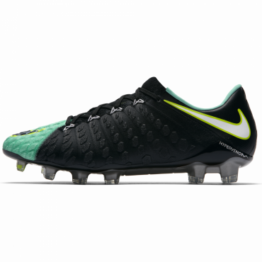 NIKE HYPERVENOM PHANTOM III FG KOPAČKY - Černá, Světle modrá č.6