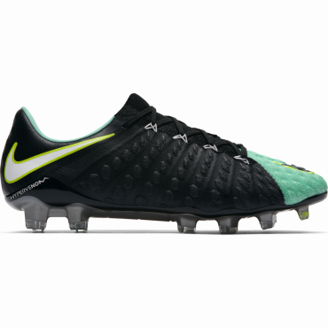 NIKE HYPERVENOM PHANTOM III FG KOPAČKY - Černá, Světle modrá č.1
