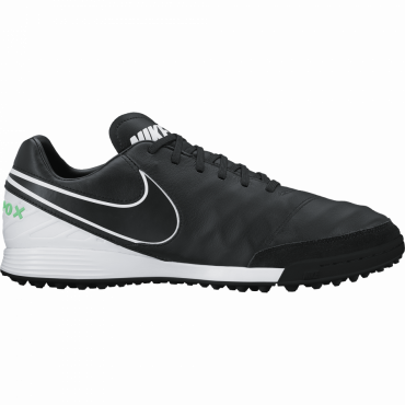 NIKE TIEMPOX MYSTIC V TF TURFY SENIORSKÉ - Černá, Bílá č.1