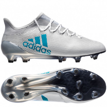 ADIDAS X 17.1 FG KOPAČKY PÁNSKÉ - Bílá, Modrá č.16