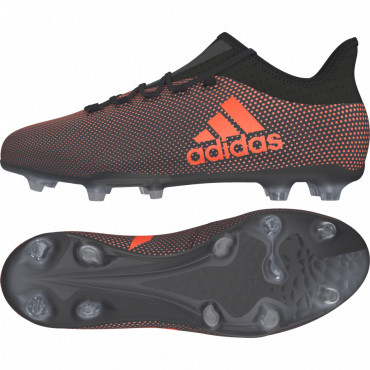 ADIDAS X 17.2 FG KOPAČKY PÁNSKÉ - Oranžová, Černá č.1