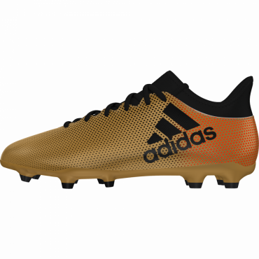 ADIDAS X 17.3 FG KOPAČKY PÁNSKÉ - Zlatá č.10