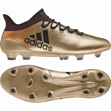 ADIDAS X 17.1 FG KOPAČKY PÁNSKÉ - Zlatá č.2