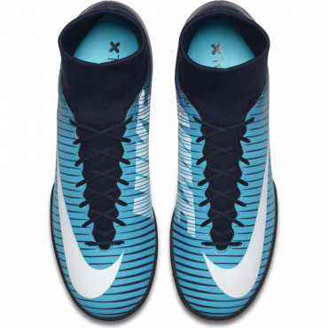 NIKE MERCURIALX VICTORY VI DF TF TURFY PÁNSKÉ - Modrá, Černá č.7