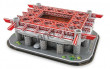 3D PUZZLE FOTBALOVÝ STADION - SAN SIRO - Bílá, Červená č.5