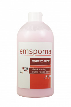 EMSPOMA MASÁŽNÍ EMULZE 1000 ml - Červená č.1