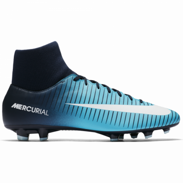 NIKE MERCURIAL VICTORY VI DF FG KOPAČKY PÁNSKÉ - Modrá, Černá č.1