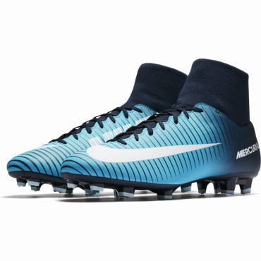 NIKE MERCURIAL VICTORY VI DF FG KOPAČKY PÁNSKÉ - Modrá, Černá č.2