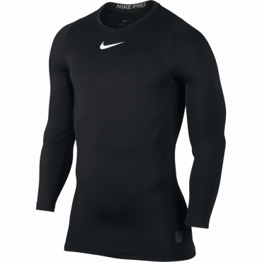 NIKE PRO WARM THERMO TRIKO DLOUHÝ RUKÁV - Černá, Bílá č.1