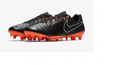 NIKE TIEMPO LEGEND VII PRO FG KOPAČKY PÁNSKÉ - Černá, Oranžová č.2