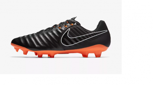 NIKE TIEMPO LEGEND VII PRO FG KOPAČKY PÁNSKÉ - Černá, Oranžová č.5