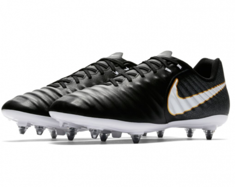 NIKE TIEMPO LIGERA IV SG KOPAČKY PÁNSKÉ - Černá, Bílá č.1