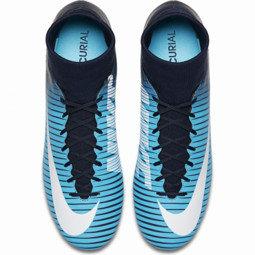 NIKE JR MERCURIAL VICTORY VI DF FG KOPAČKY DĚTSKÉ - Modrá, Černá č.3