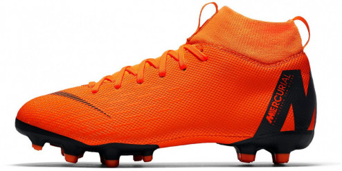 NIKE JR SUPERFLY VI ACADEMY GS FG/MG KOPAČKY DĚTSKÉ - Oranžová, Černá č.2