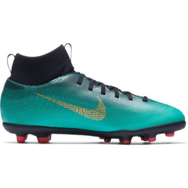 NIKE JR SUPERFLY VI CLUB CR7 MG KOPAČKY DĚTSKÉ - Modrá, Černá č.5